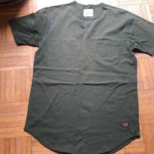 Sitka Organic Cotton Green Athletic T